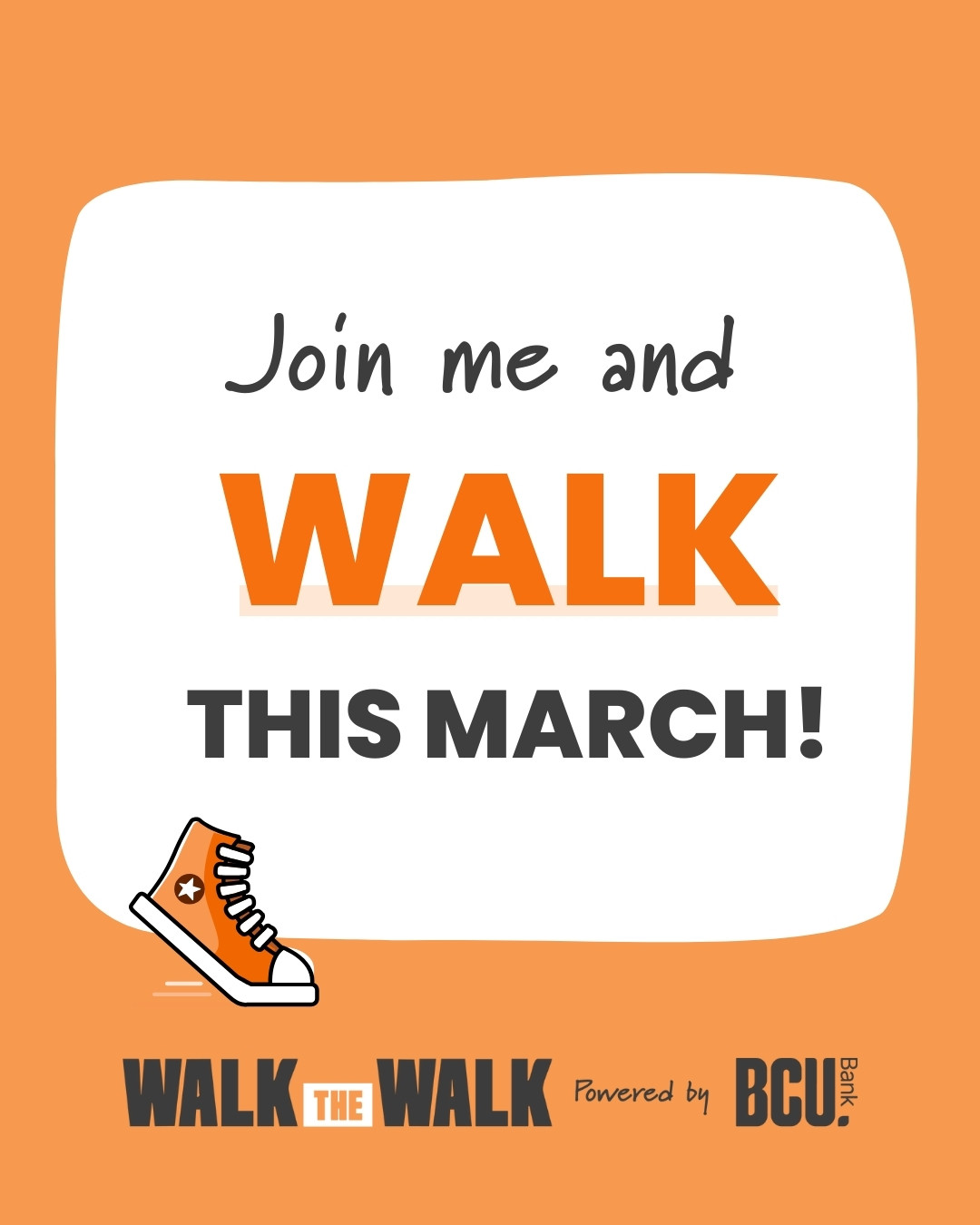 Social Post 9 - Join me and walk